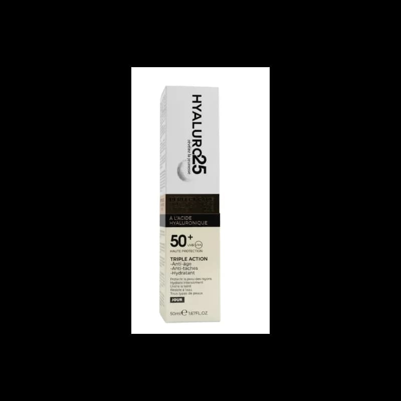 Hyaluro25 Ecran Solaire Fluide Invisible spf50+ 50ml
