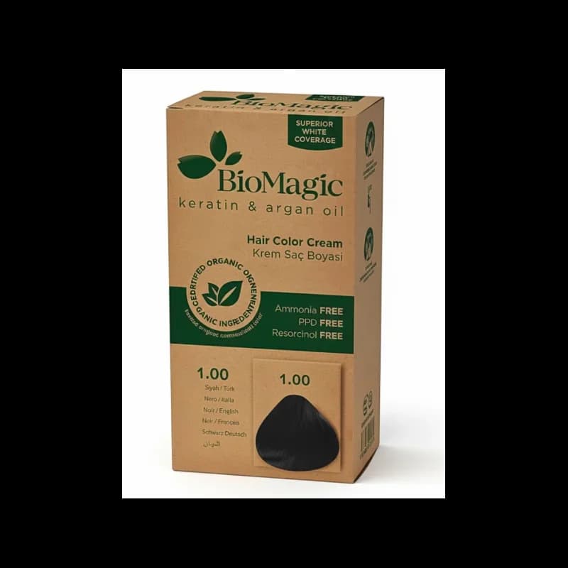 Biomagic Color Cream 1/00 Noir