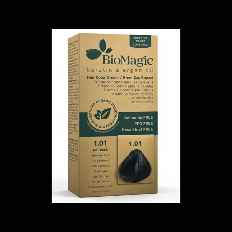 Biomagic Color Cream kit 1/01 Blue Black
