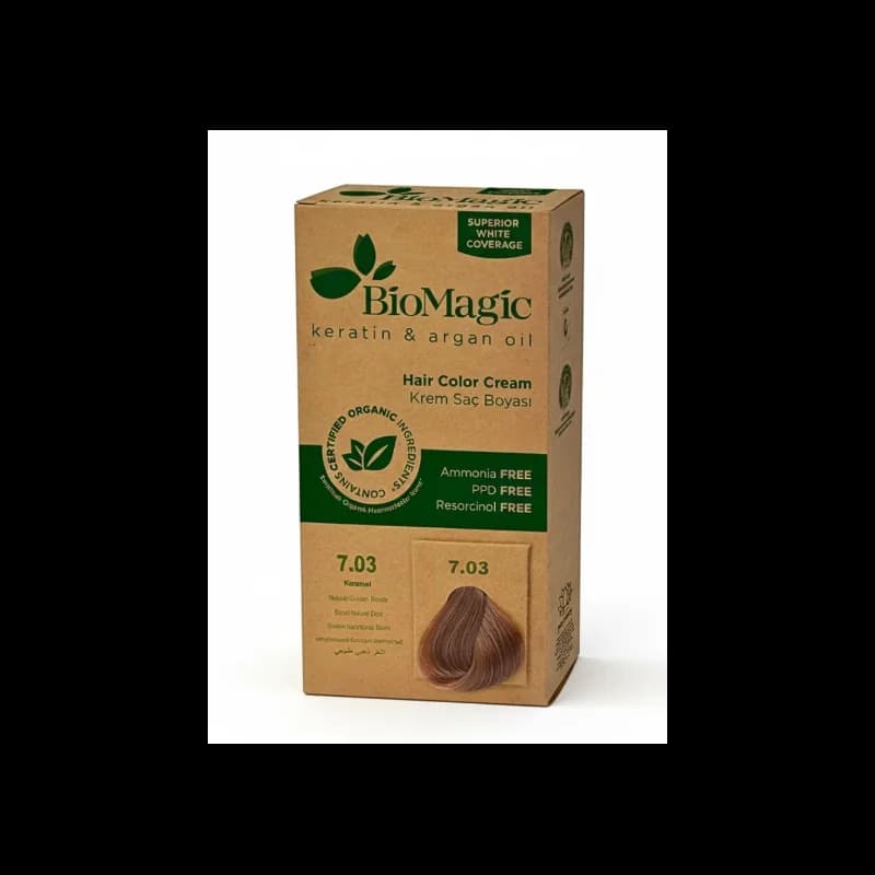 Biomagic Color Cream 7/03 Blond Nature Dore