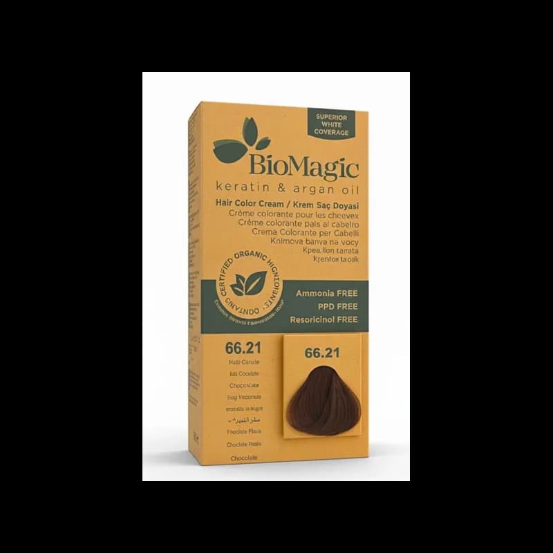 Biomagic Hair Color Cream Kit 66/21