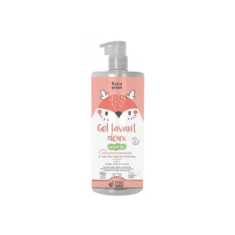 MKL Baby Green Gel Lavant Doux Bio 1L