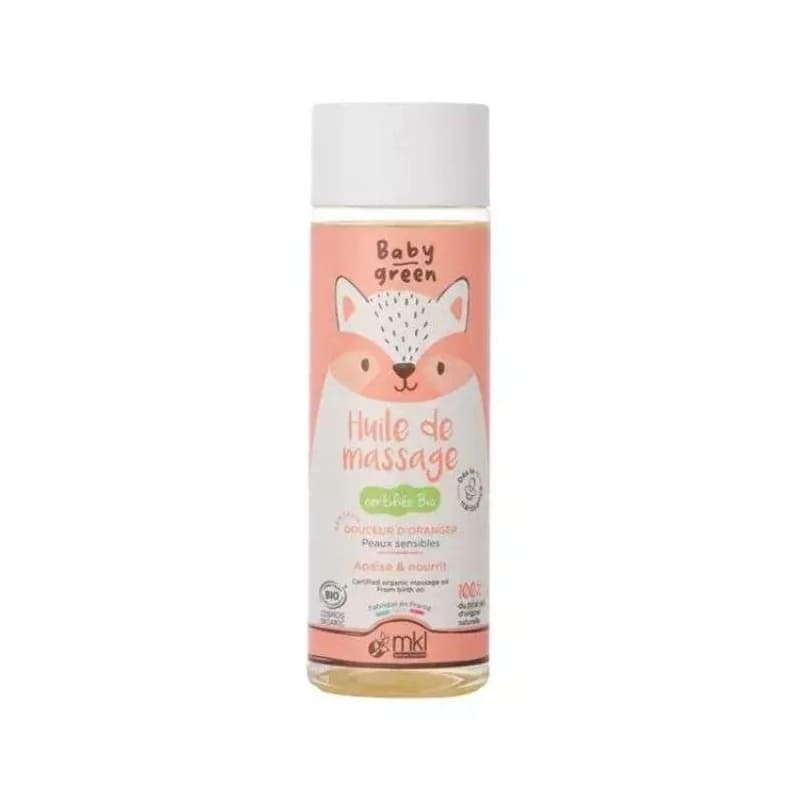 MKL Baby Green Huile de Massage Bio 100ml