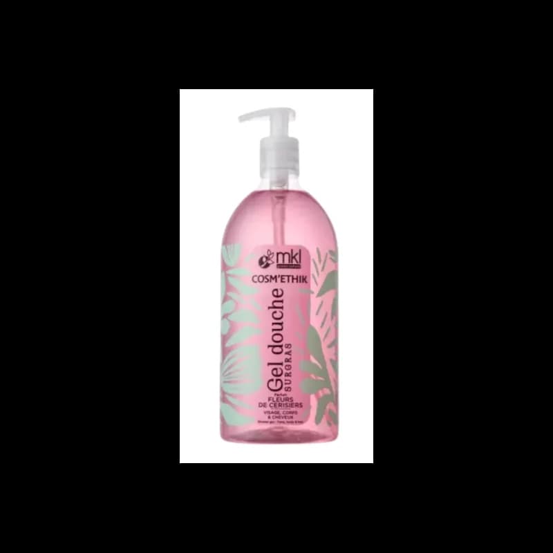 MKL Cosm’ethik Gel Douche Fleurs de Cerisiers Bio 1L