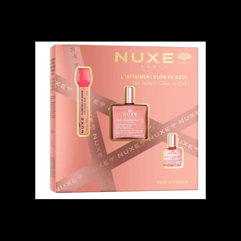 NUXE COFFRET PRODIGIEUX GLOW EN ROSE