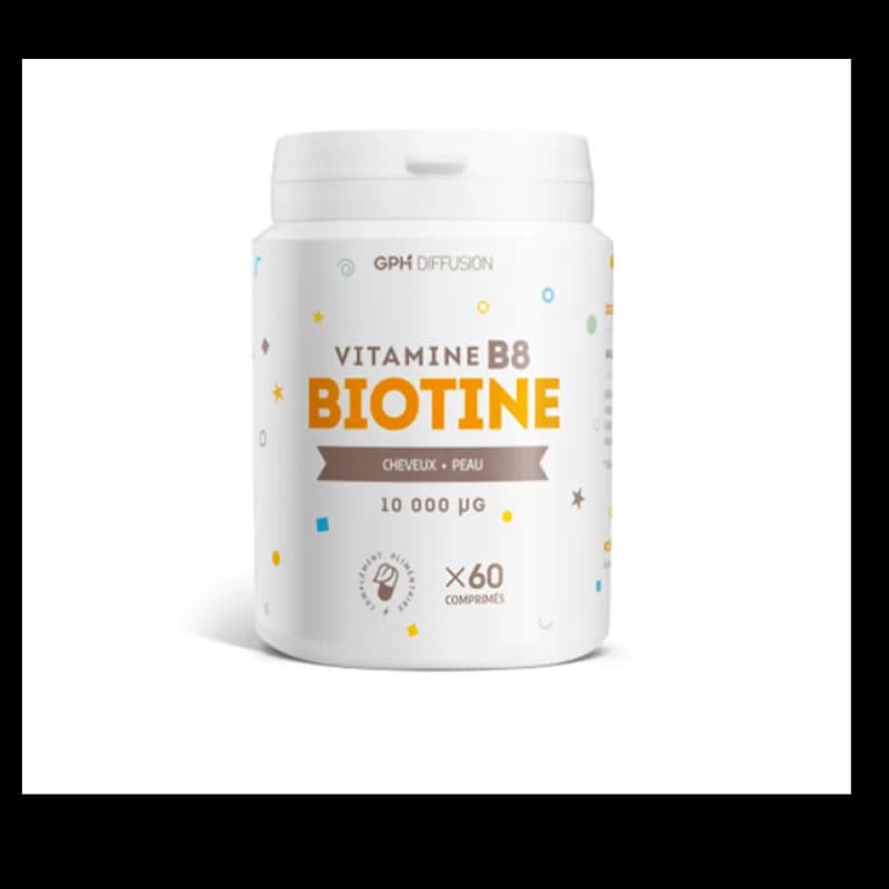Gph Diffusion Vitamine B8 Biotine 60 Comprimés