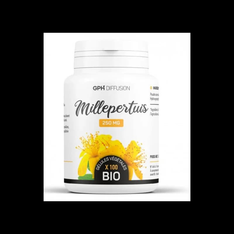 GPH Diffusion Millepertuis 250 mg 100 Gélules