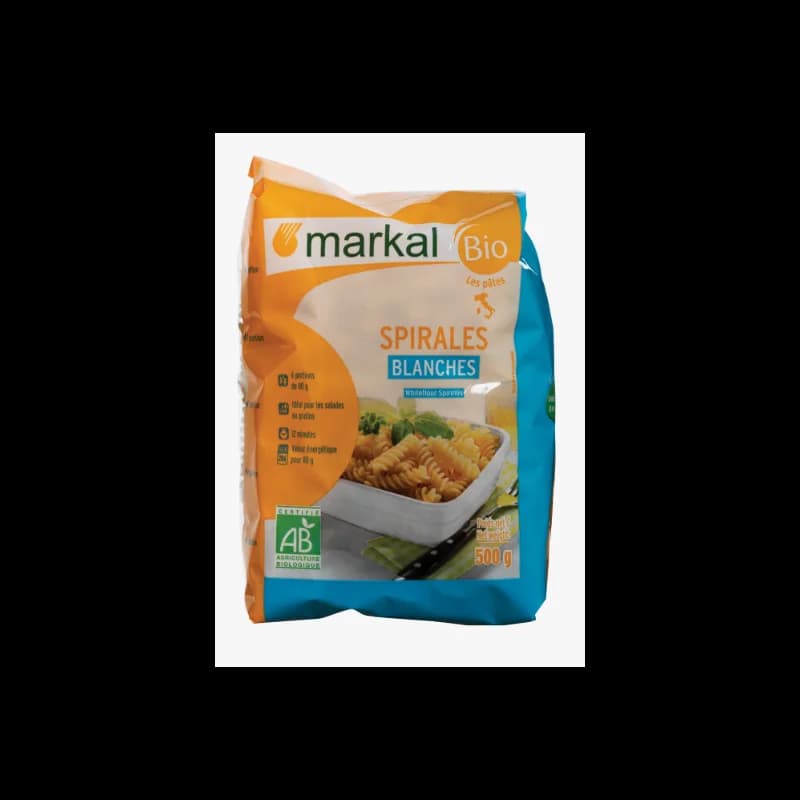 MARKAL SPIRALES BLANCHES 500G