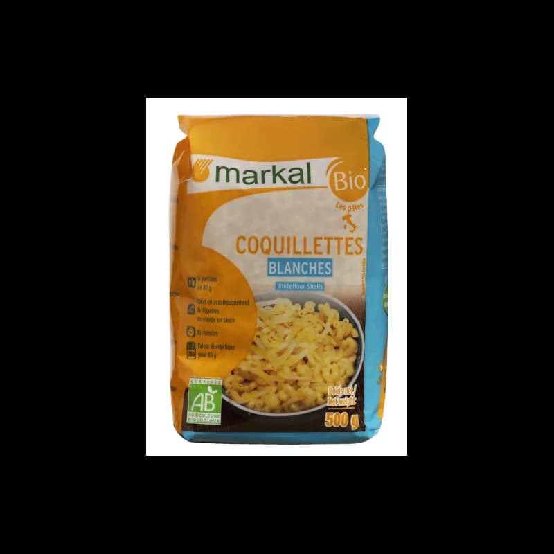 MARKAL COQUILLETTES BLANCHES 500G