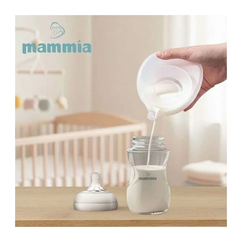 Mammia Collecteur de lait maternel mains libres 100 ml