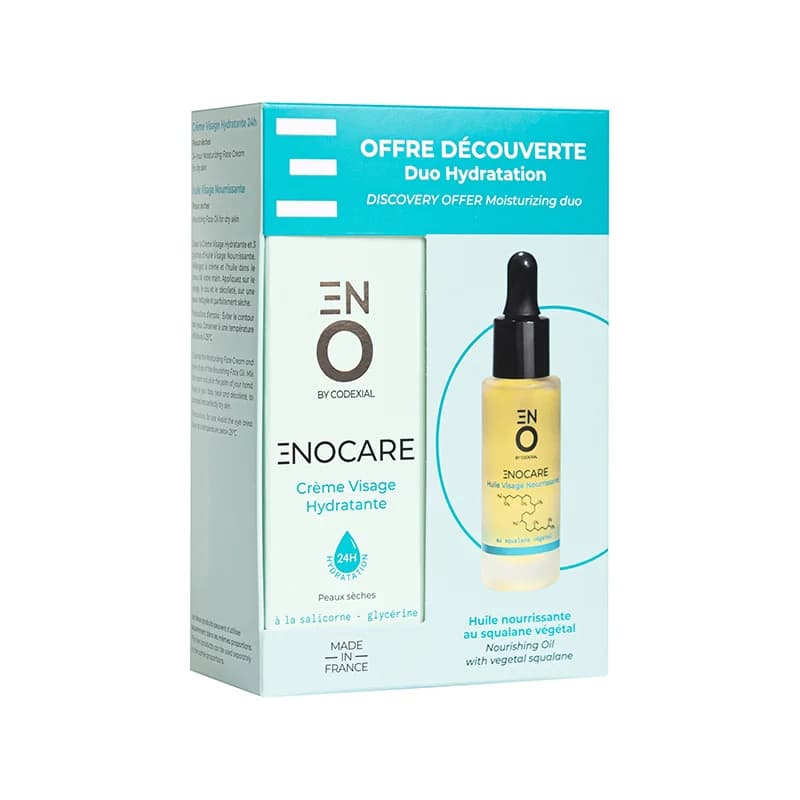 Codexial ENOCARE crème visage + Huile nourissante Visage Coffret