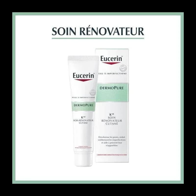 EUCERIN Dermopure K10 Soin Rénovateur Cutané 40 ml