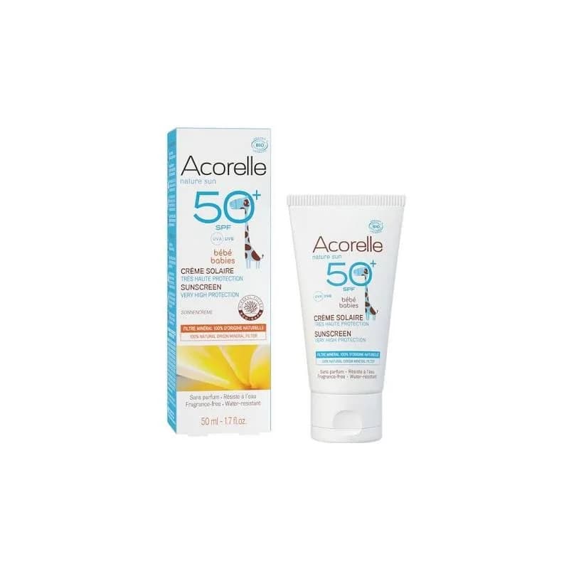 ACORELLE CREME SOLAIRE BEBE 50ML