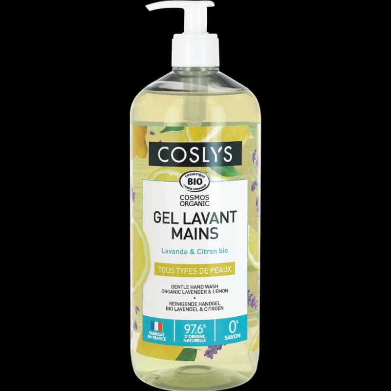 COSLYS GEL LAVANT MAIN LAVANDE CITRON 1L