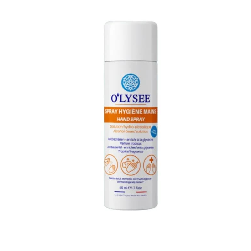 O’LYSEE Solution Hydro-Alcoolique Pour L’antisepsie Des Mains 50 ml