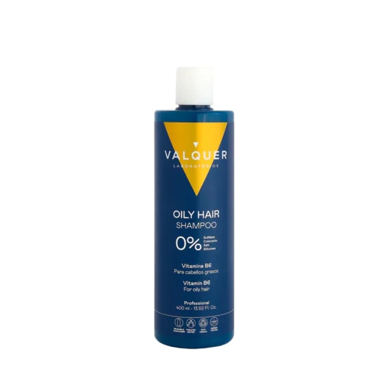 Valquer Oily Hair Shampoing Regulateur de Graisses 400ml