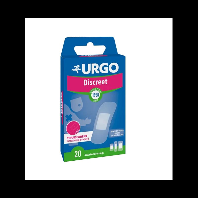 Urgo Discret Transparent 20 Pansements