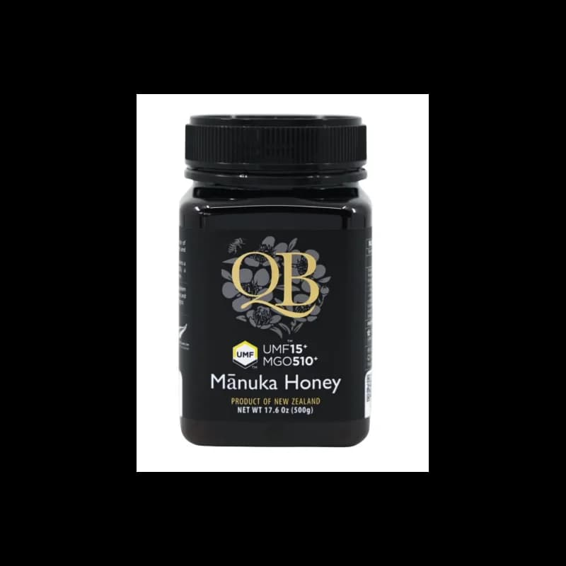QB Manuka Miel Umf 15+ Mgo 510+ 500g