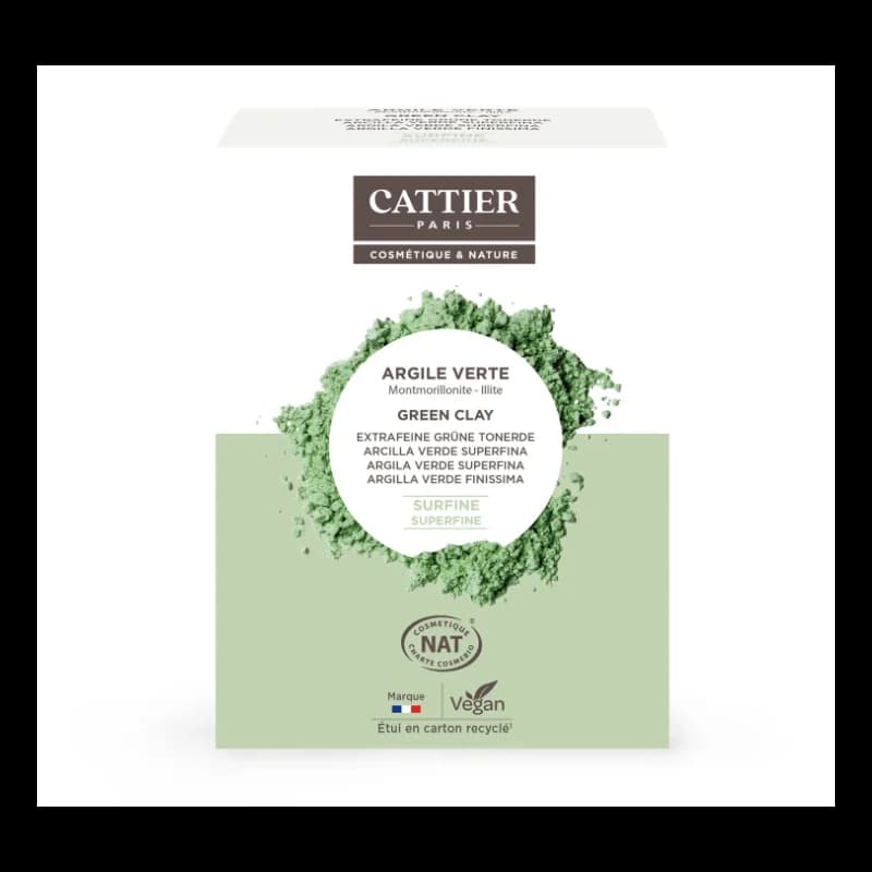 Cattier Argile Verte Surfine 750g