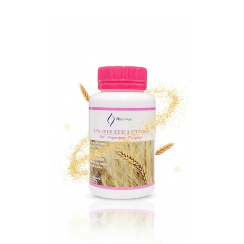 Phormax Levure de Biere & Selenium 120 Comprimes