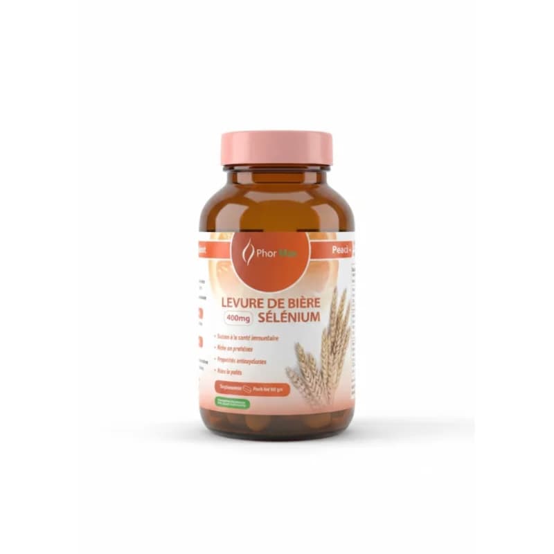 Phormax Levure De Biere Selenium 400 Comprimes