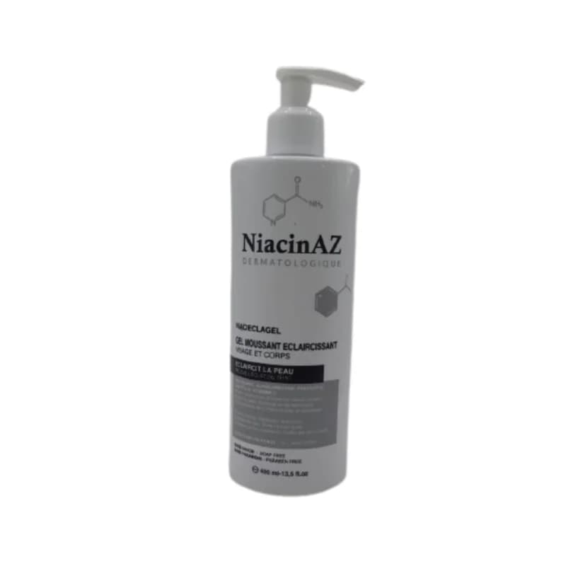 NiacinAZ Niacieclagel Gel Moussant Eclaircissant 400ml