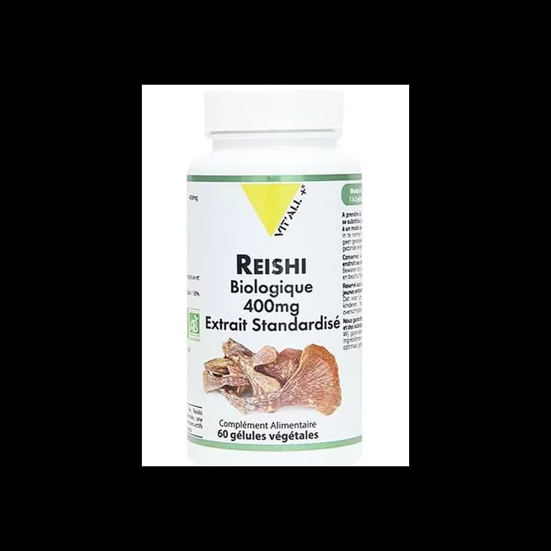 VIT’ALL+ REISHI 400MG 60GEL