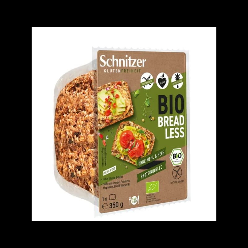 SCHNITZER PAIN AUX GRAINES SANS FARINE SG 350G