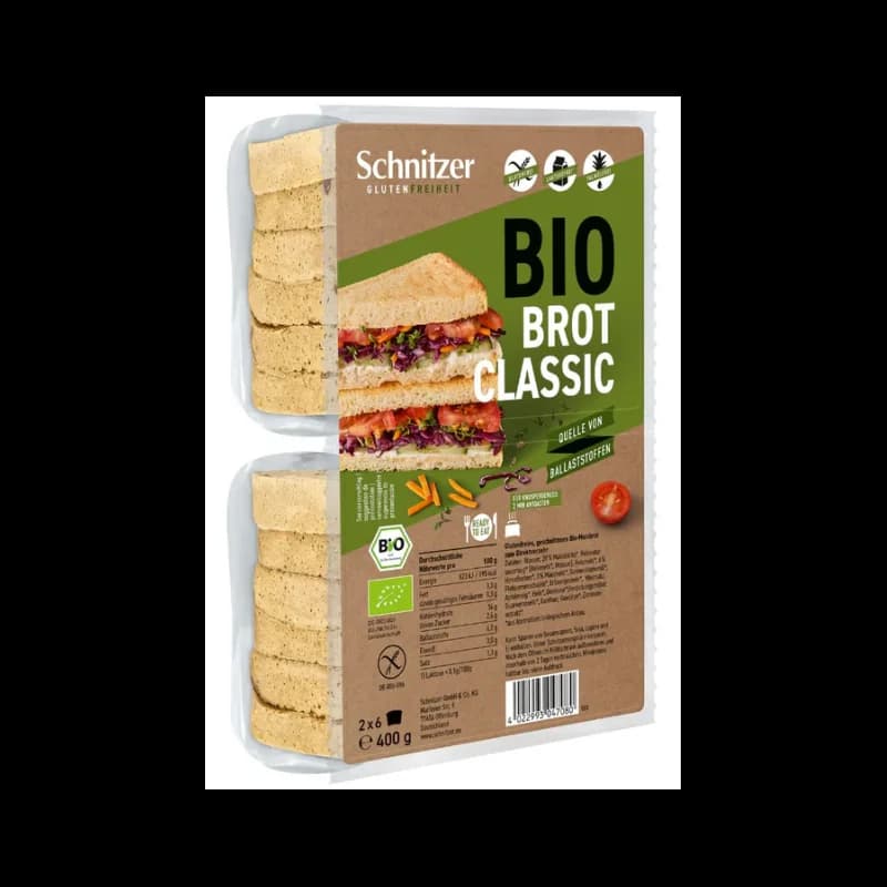 SCHNITZER PAIN DE MIE CLASSIQUE SG 400G
