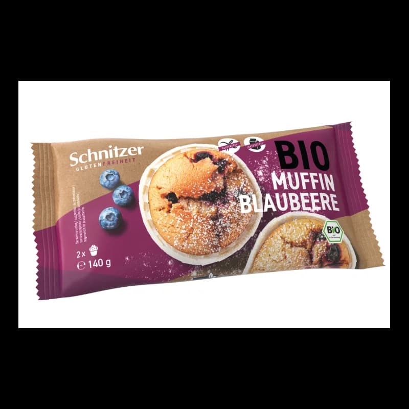 SCHNITZER MUFFINS MYRTILLE SG 140G