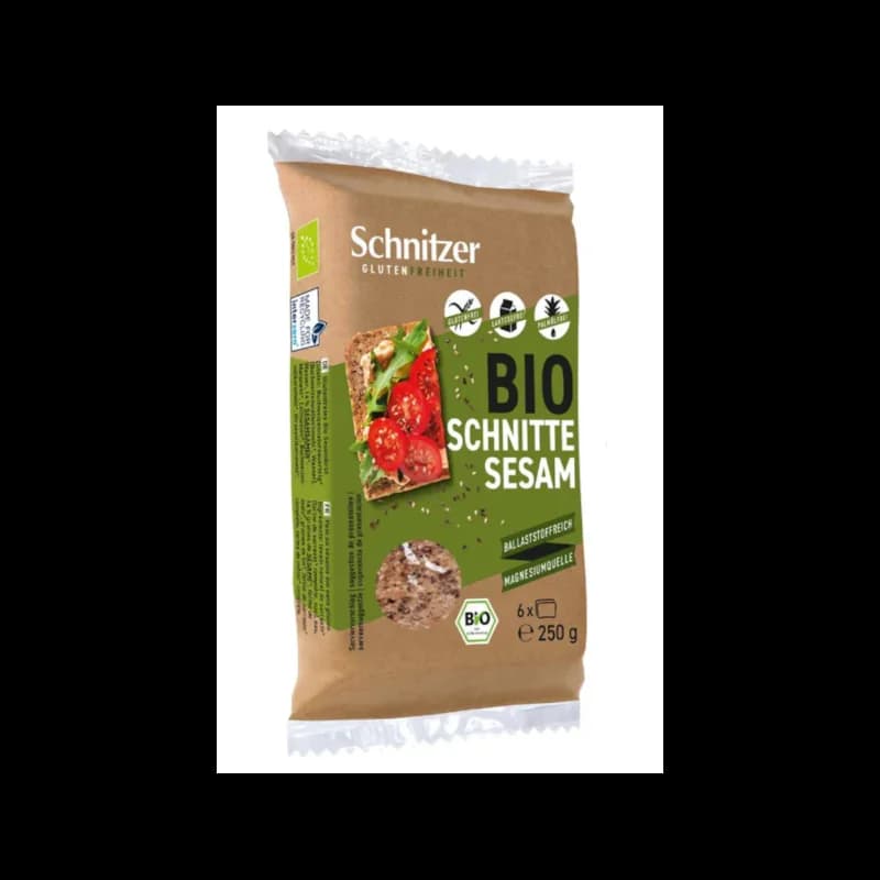 SCHNITZER PAIN AU SESAME 250G