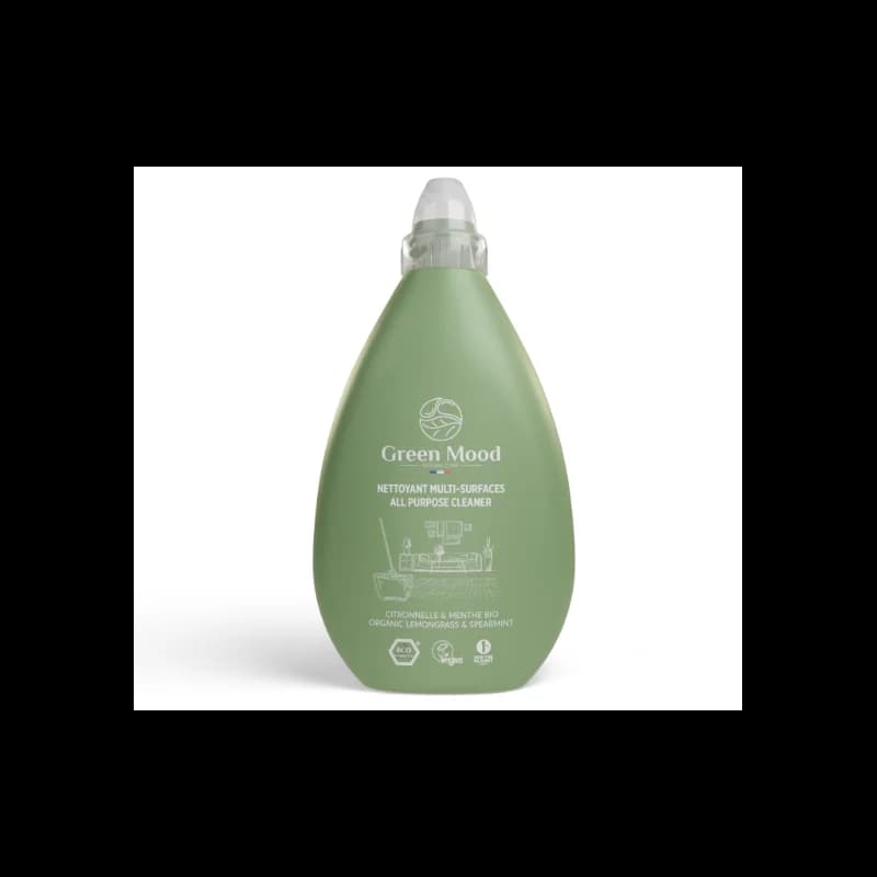 GREEN MOOD NETTOYANT MULTI-SURFACES CITRONNELLE MENTHE 1000ML