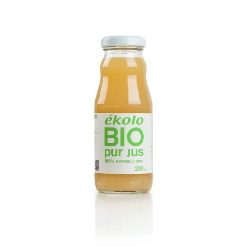 EKOLO BIO PUR JUS DE POMME ET KIWI 200ML