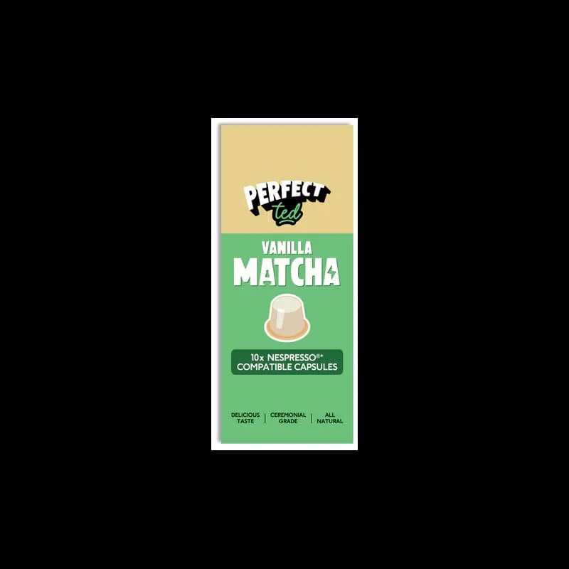 PERFECT TED CAPSULES MATCHA VANILLE 10*5