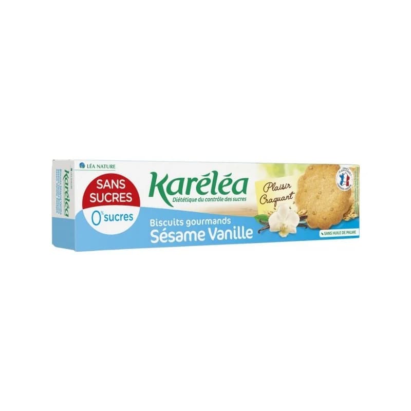 KARELEA BISCUITS SESAME VANILLE SS 132G