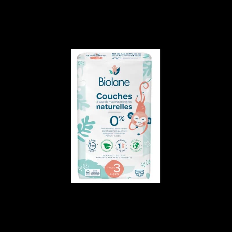 Biolane Couches écologiques - Taille 3