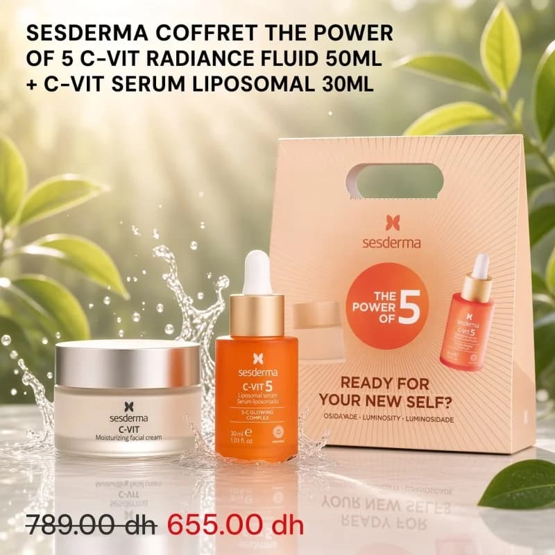 Sesderma Lumineux C-vit Serum 30ml + C-Vit Radiance Fluide 50ml PACK