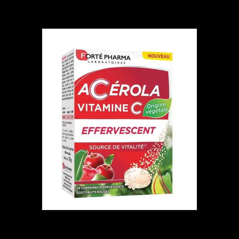 FORTE PHARMA Acérola Vitamine C, B20 Effervescents