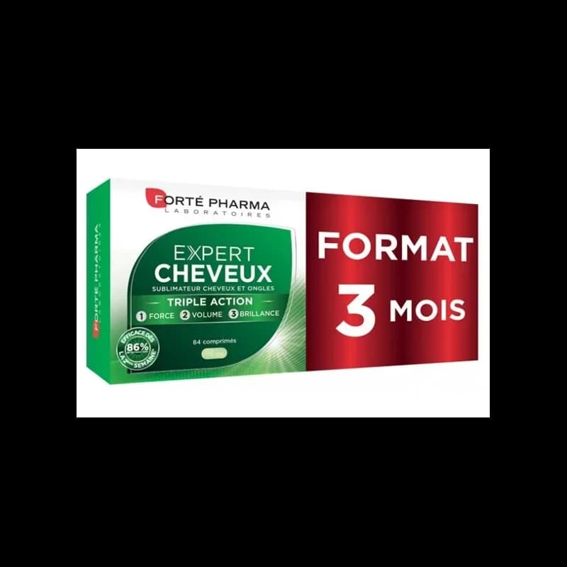 Forté Pharma Expert Cheveux – 84 Comprimés