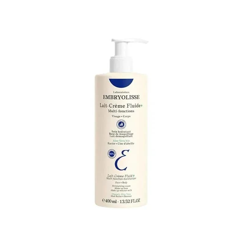 EMBRYOLISSE LAIT-CRÈME FLUIDE+FLACON POMPE 400 ML