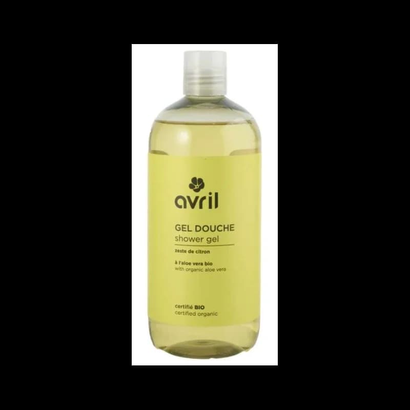 AVRIL GEL DOUCHE ZESTE DE CITRON ET A L ALOE VERA BIO 500 ML