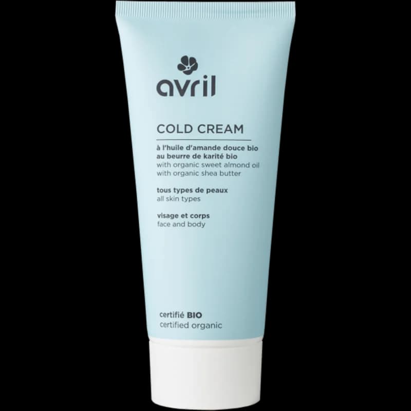 AVRIL COLD CREAM 200 ML A L HUILE D AMANDE DOUCE ET AU BEURRE DE KARITE BIO 200 ML