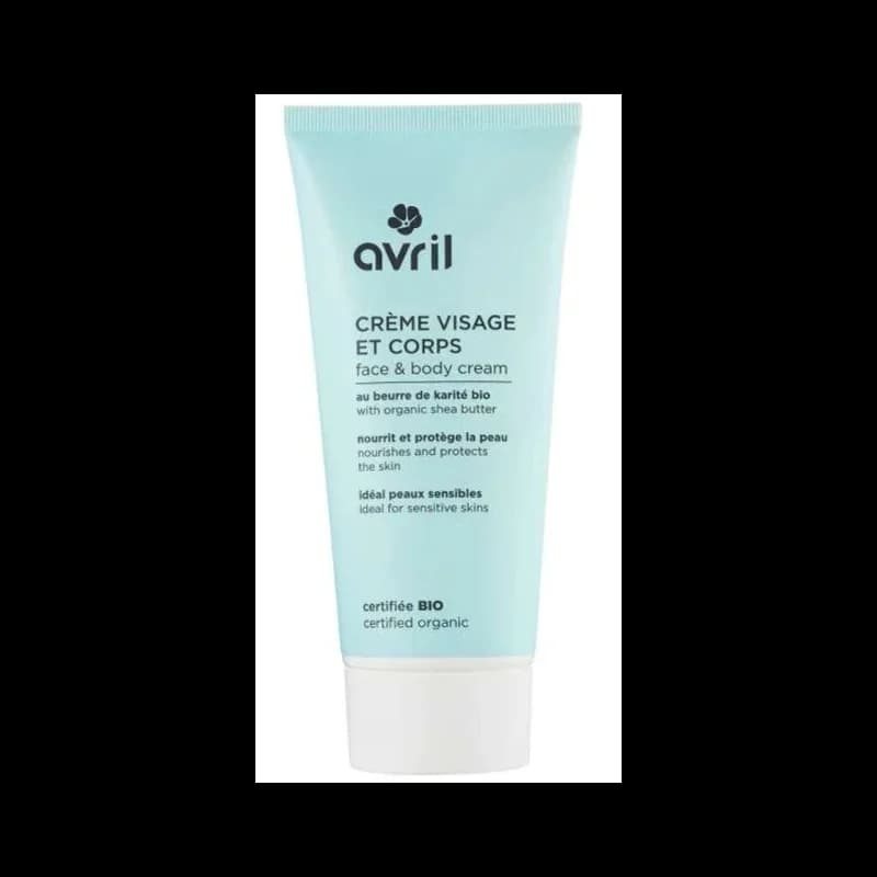 AVRIL CREME VISAGE ET CORPS AU BEURRE DE KARITE 200 ML
