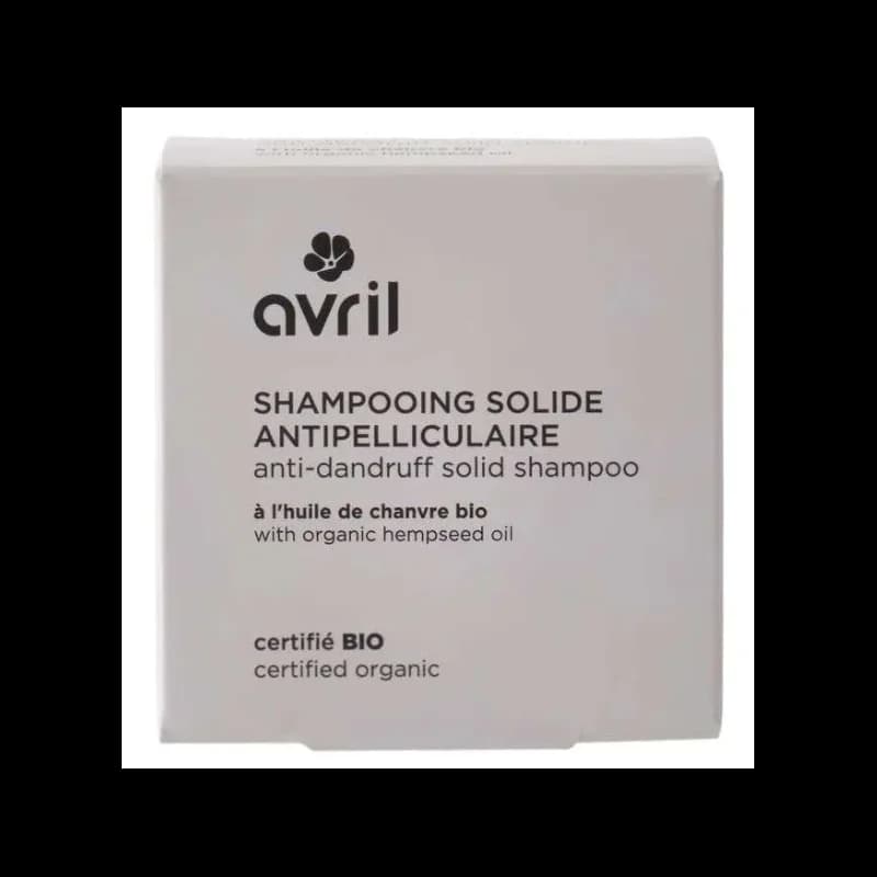 AVRIL SHAMPOOING SOLIDE ANTIPELLICULAIRE A L HUILE DE CHANVRE 60G