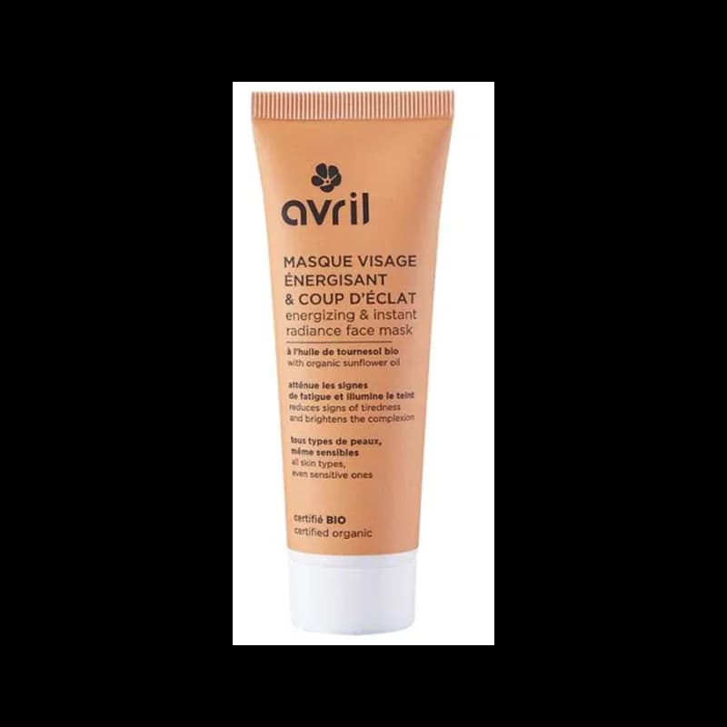 AVRIL MASQUE VISAGE ENERGISANT ET COUP D ECLAT 50 ML