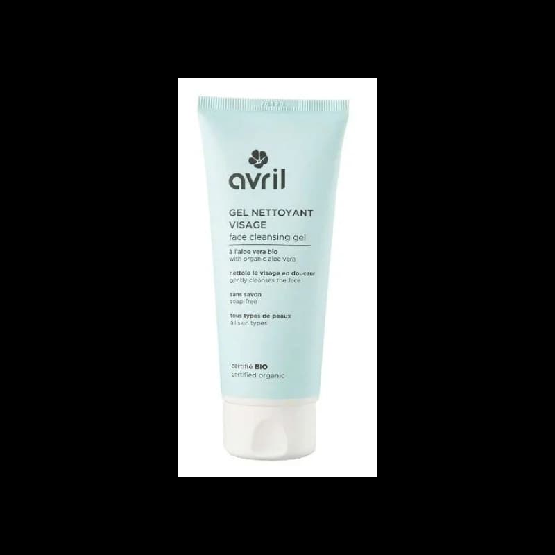 AVRIL MEN GEL NETTOYANT VISAGE ALOE VERA BIO 100 ML