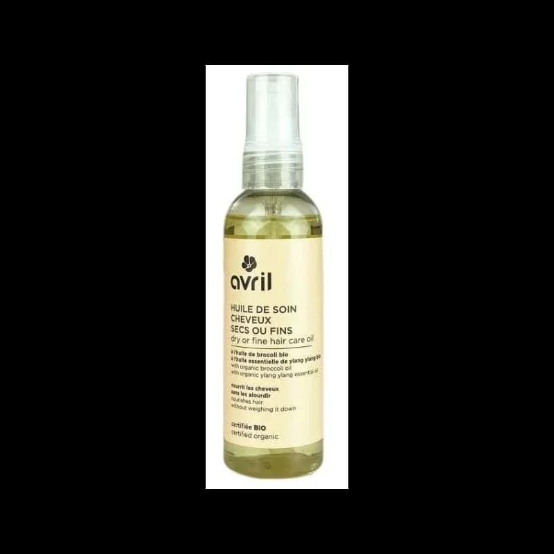 AVRIL HUILE DE SOIN CHEVEUX SECS OU FINS 100ML
