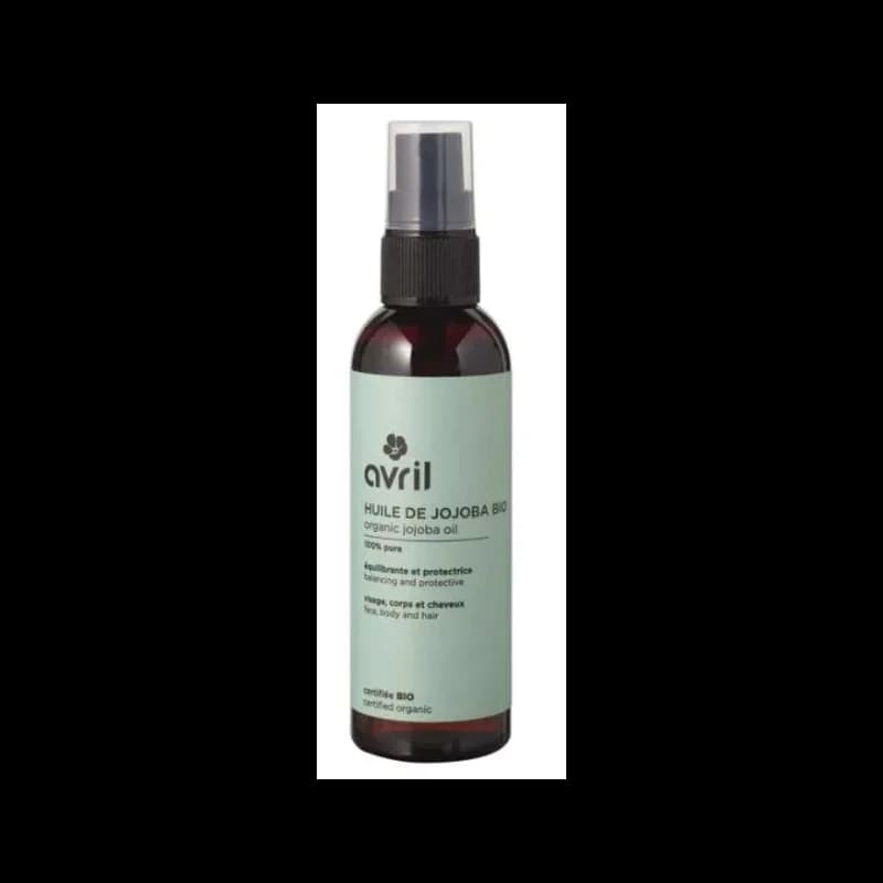AVRIL HUILE DE JOJOBA BIO POUR VISAGE CORPS ET CHEVEUX 100 ML
