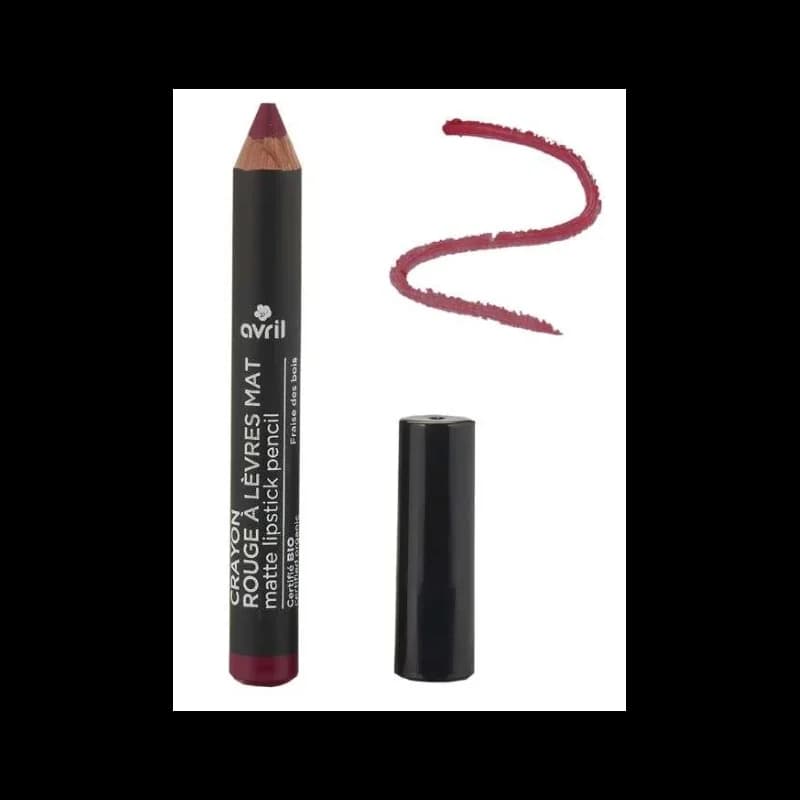 AVRIL CRAYON ROUGE A LEVRES MAT Fraise des Bois