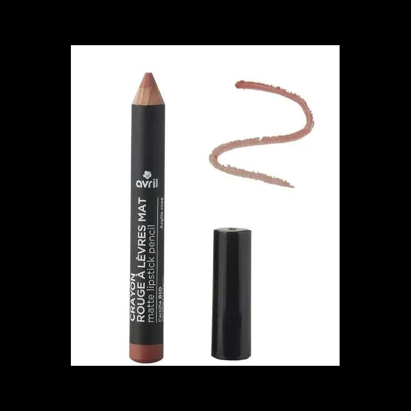 AVRIL CRAYON ROUGE A LEVRES MAT ARGILE ROSE
